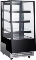 Koelvitrine 300L | Verrijdbaar | Rechte Ruit | Combisteel 7487.0220