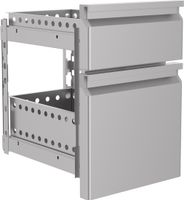 Ladenset | 2 lades (1/3)+(2/3) | Pro Line | Soft closing | Combisteel 7489.0524