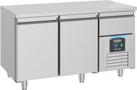 Koelwerkbank extra lade | 2 Deuren | Pro Line | Geforceerd | Combisteel | 7489.5160