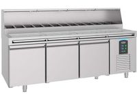 Pizzawerkbank 3 Deuren | Combisteel | 7489.5305
