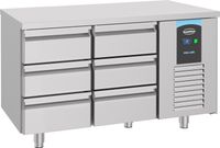 700 Koelwerkbank 6 Laden, combisteel 7489.5575