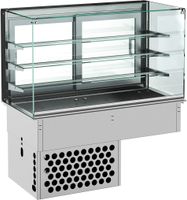 Drop-In Koelvitrine Recht - Gesloten 5/1 GN, CombiSteel 7495.0130