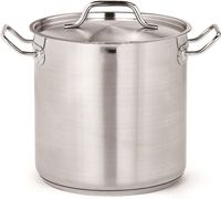 Kookpan Hg Rvs + Deksel | 36cm | 36L | Combisteel | 7501.0025