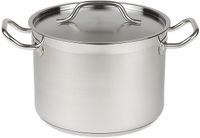 Kookpan Mh Rvs + Deksel | 24cm | 6,3L | Combisteel | 7501.0045