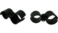 SET Van 2 KOPPELBEUGELS ZWARTTBV 7530.0025-0030-0035-0040  - Combisteel 7530.9005