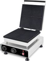 CombiSteel WAFELIJZER 4ST VIERKANT - 7540.0085