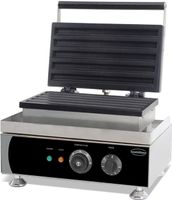 CombiSteel WAFELIJZER 5ST CHURROS WAFEL - 7540.0095