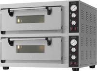 Combisteel 7548.0040 ELEK. PIZZAOVEN DUBBEL 2 X 4
