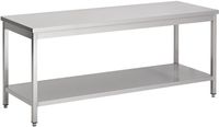 Werktafel | Bodemschap | 120cm breed | RVS | Combisteel | 7812.0044