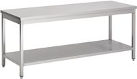 Werktafel | Bodemschap | 110cm breed | RVS | Combisteel | 7812.0065
