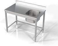 Combisteel 700 Spoeltafel 1 Rechts 1200 | 7812.0605