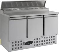 Saladette | 3 Deuren | 8x 1/6GN | Compact Line | Combisteel | 7950.0100