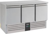 Koelwerkbank | 3 deuren | Compact Line | Statisch met ventilator | Combisteel | 7950.0112