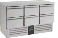 Koelwerkbank | 6 laden | Statisch met ventilator | Combisteel | 7950.0113