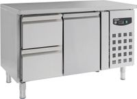 Koelwerkbank | 1 deur & 2 laden | Standard Line | Geforceerd | Combisteel | 7950.0200