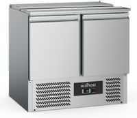 Saladette | 2-deurs | Deksel, 2x 1/1GN | 240 liter | Ecofrost | 7950.5050