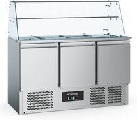 Saladette | Glasopstand | 3-deurs | Ecofrost | 7950.5110