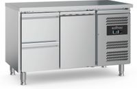 Koelwerkbank | 1-deur | 2 lades | 282 liter | Ecofrost | 7950.5155