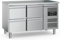 Koelwerkbank | 4 lades | 282 liter | Ecofrost | 7950.5170