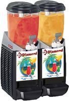 Granita Machine/dispenser,2x 5,5 Litres - Diamond CAR/2-R2