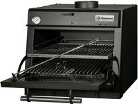 Houtskooloven-Bbq, Gn 1/1 (60 Kg/H)/Zwart | Diamond | CBQ-060/BK