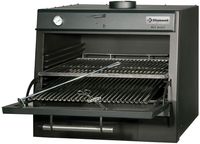 Houtskooloven-Bbq, Gn1/1 + Gn2/4 (75Kg/H) | Diamond | CBQ-075/BK