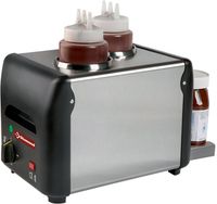 Chocolade verwarmer | chocopasta of vloeibaar, honing, sauzen, kaas | 2x 1 liter | CC/NUT-2D | Diamond