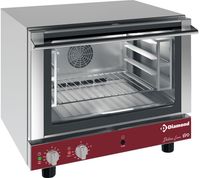 Elektrische Convectieoven 4x 460x340 Mm + Manuele Bevochtiger - Diamond CPE434-D