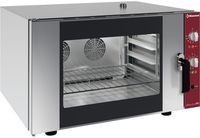 Elektrische Convectieoven 4x 600x400 Mm + Manuele Bevochtiger - Diamond CPE644-F-230/1-