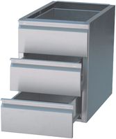 Diamond Ladenblok 3 laden GN 1/1 (tafel diepte 700 mm) | CRB3