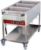 Verwarmde kar | 3 GN 1/1 | 3 temperaturen | CT331/D-N | Diamond