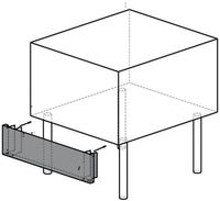 Diamond Frontpaneel R.V.S., grill G22/GPLP8-N | A22/PFG8