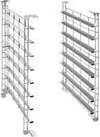 Struktuur (dx & Gx) Platen 600x400, Voor Ovens 10x GN 1/1, Diamond AC/SE-10-X