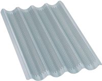 Diamond Bakplaat GN 1/1 voor stokbrood, geperforeerd in aluminium | AC/PA-GN