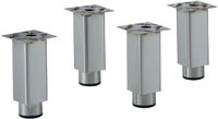 4 Verstelbare Poten Voor Oven  6 & 10x GN 1/1 - GN 2/1, Diamond AC/S4P-X