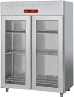 Diamond Koelkast 1400 liter Geforceerd, 2 glazen deuren GN 2/1 | AD2N/H2G-R2