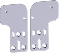 Diamond Set scharnieren Rh en Lk, deur-kasten | AKDG-L