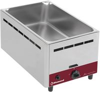 Bain Marie, Gas, Tafelmodel, 1x 1/1 GN Uitneembaar, Diamond BMG-1/1