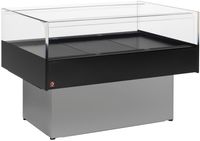 Panoramische Gekoelde Self-Service Toonbank - GRIJS/ZWART - Diamond BN150/V-E8/T2