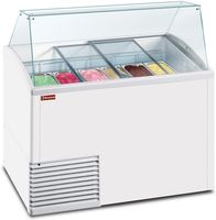 Uitstalvitrine Voor Roomijs, 10 Bakken - Diamond BIG-EXPO/LUX-R2