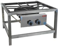 Gasbrander paella, Ã˜ 450 op onderstel (27.2 kW) | Diamond | BPG/27-SP