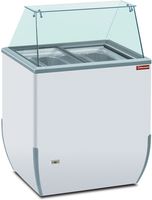 Uitstalvitrine voor Roomijs, 170 Liter - Diamond BRIOICE-R2