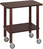 Diamond Dienstwagen Houten Poten 2 Niveau's "wengé" - GPC/CHWS