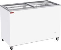 Diamond Kofferdiepvries, 410 Liter, Schuifdeksels op Wielen - GVL41-G4