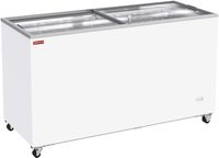 Diamond Kofferdiepvries, 503 Liter, Schuifdeksels op Wielen - GVL51-G5