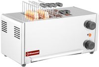 Diamond Elektrische toaster  (croque-monsieur) , 4 tangen - Roestvrij staal. | D4CM-XP