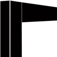 Diamond Deco Knooppunt 2x530Lt. Zwart Mat - DE53-U-NR/N