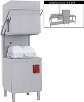 Horeca vaatwasser | Doorschuif kapmodel links | DK7/6/B-S | Diamond