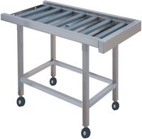 Diamond Transportband met rollen op wielen (rollen in PVC) | DRR-115