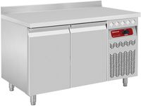 Wand-  Koelwerkbank Geforceerd, 2 Deuren GN 1/1, 260 Liter, Diamond DT131/P9A